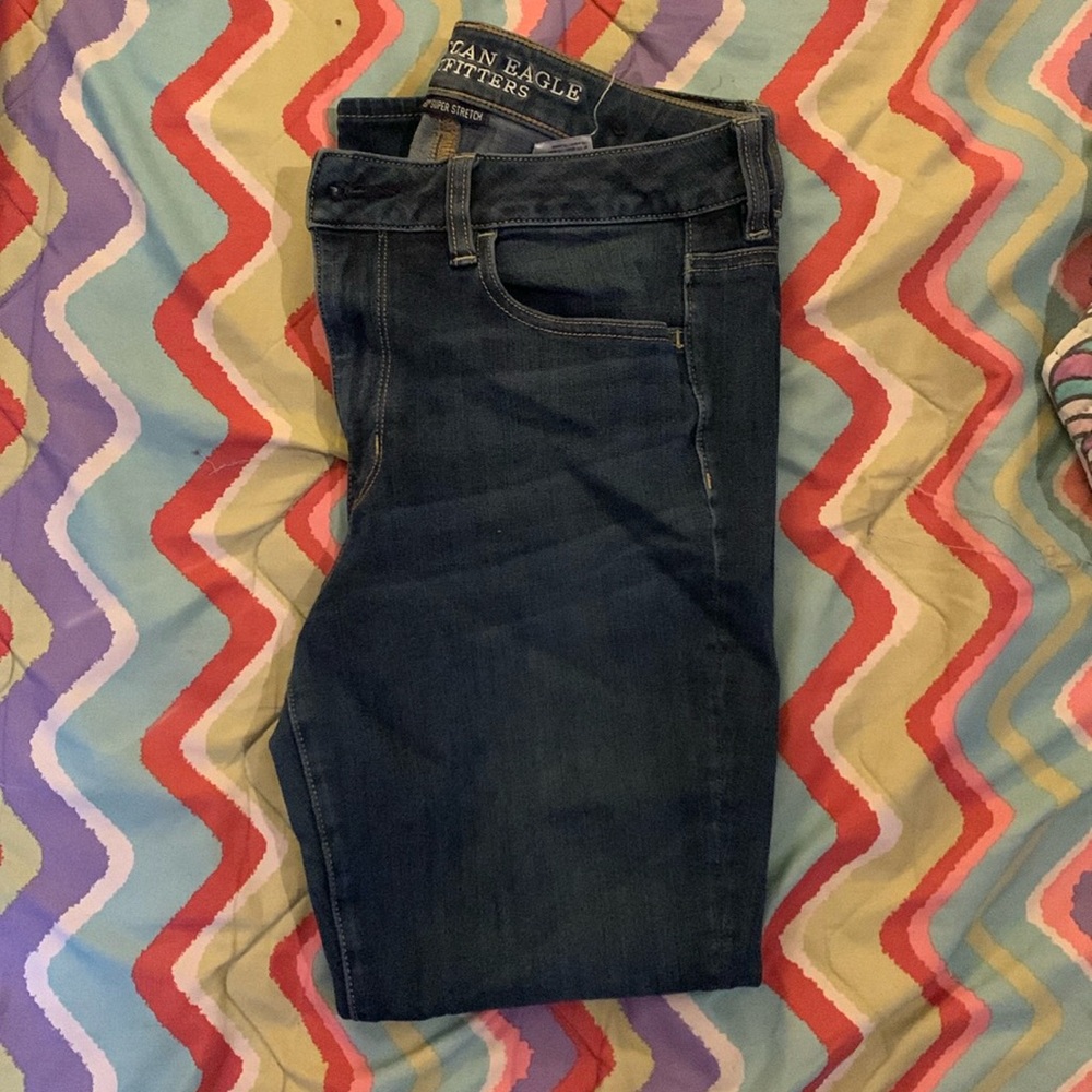 american eagle high rise jegging